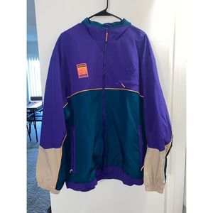 Adidas 2XL Color Block Windbreaker